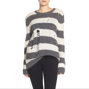 Pam & Gela Holey Sweater